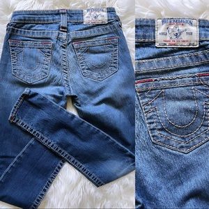 True Religion brand jeans world tour fashion for the senses legging / Jeggings